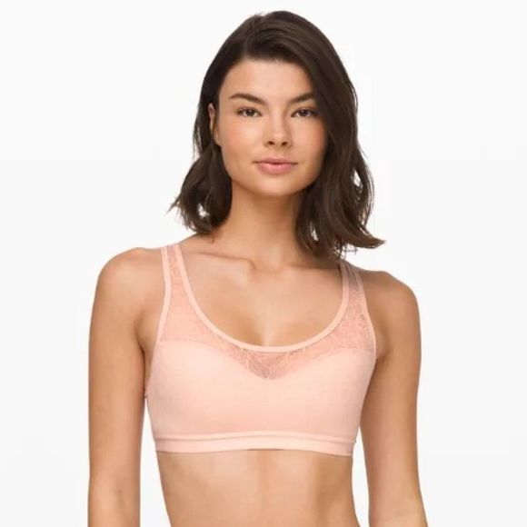 lululemon athletica Other - Lululemon Shadow Mesh Bra Leaf A/B Cup - Size Medium